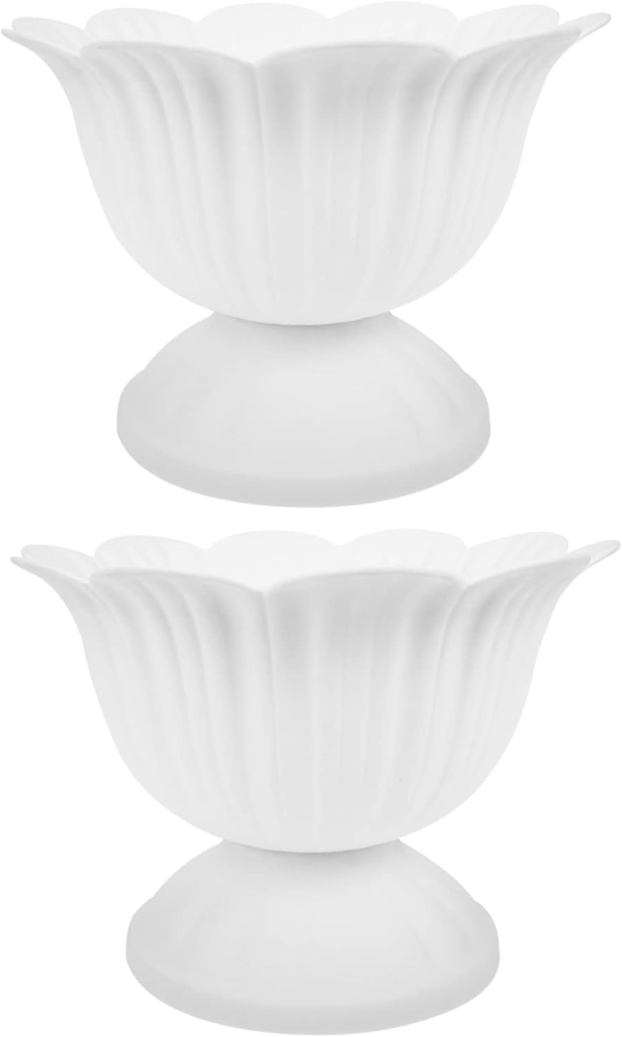 2Pcs Plastic Flowerpots European Style Roman Pot for Wedding Romantic Style Vases Planters