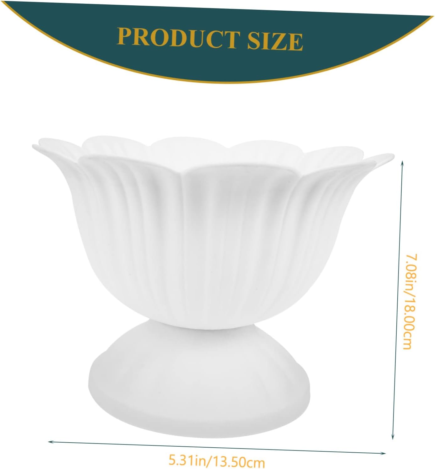 2Pcs Plastic Flowerpots European Style Roman Pot for Wedding Romantic Style Vases Planters