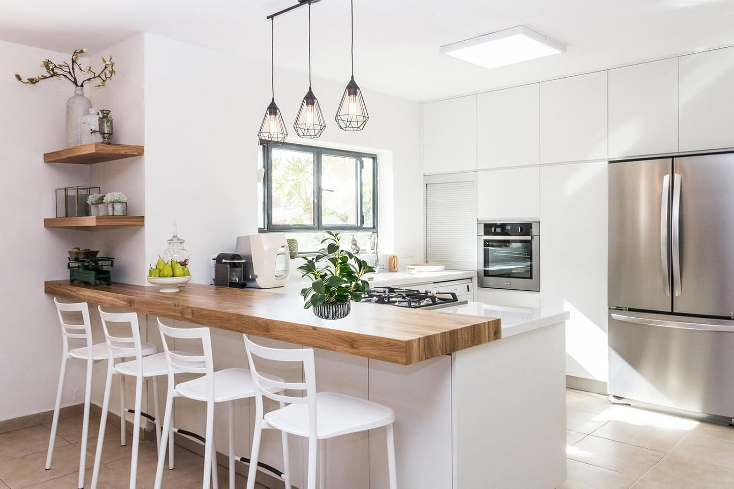 AlphaAcc Artificial Plants Decor Greenery Fake Succulents Indoor Potted Fake Plant with Rustic Black Clay Planter for Farmhouse Room Bathroom Bedroom Kitchen Office Table Desk Decor