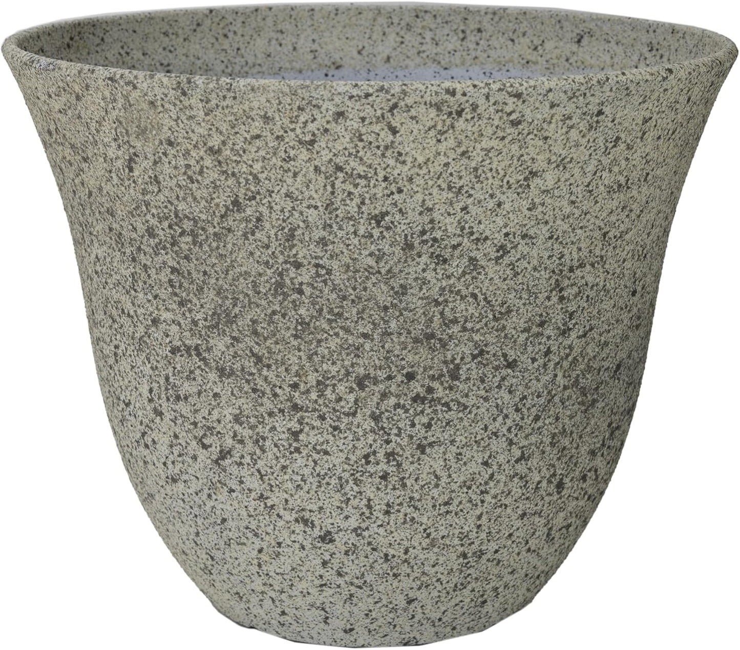 Classic Home and Garden Honeysuckle Resin Planters - Lightweight Indoor & Outdoor Plant Pots - UV-Resistant Plastic Flower Pots - Pot Planters for Flowers & Herbs (13" Ocean Blue)