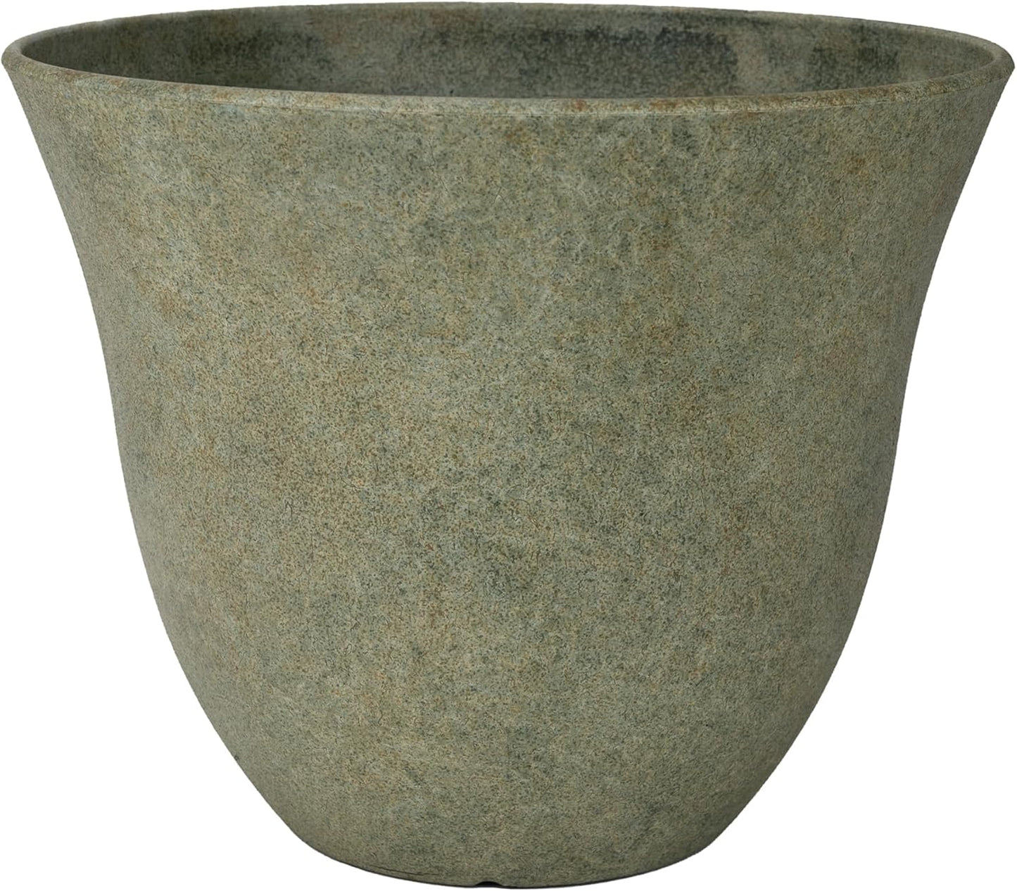 Classic Home and Garden Honeysuckle Resin Planters - Lightweight Indoor & Outdoor Plant Pots - UV-Resistant Plastic Flower Pots - Pot Planters for Flowers & Herbs (13" Ocean Blue)