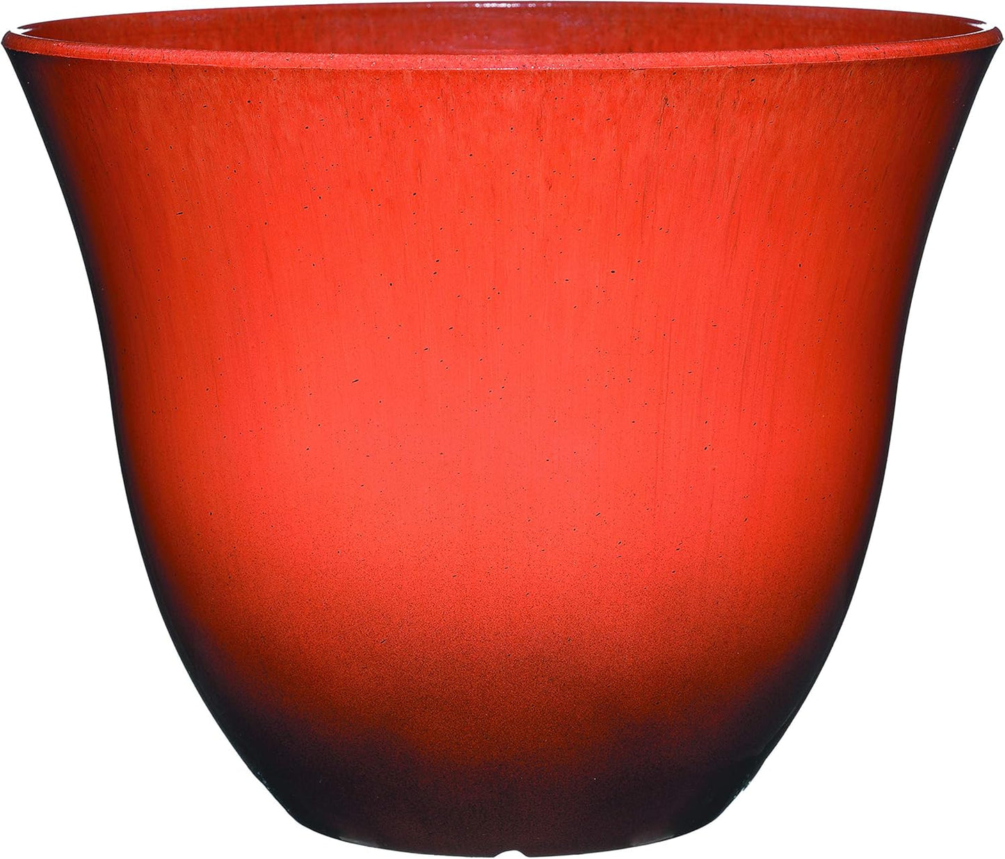 Classic Home and Garden Honeysuckle Resin Planters - Lightweight Indoor & Outdoor Plant Pots - UV-Resistant Plastic Flower Pots - Pot Planters for Flowers & Herbs (13" Ocean Blue)